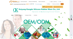 Desktop Screenshot of kdsilicone.com