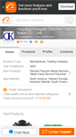 Mobile Screenshot of kdsilicone.com
